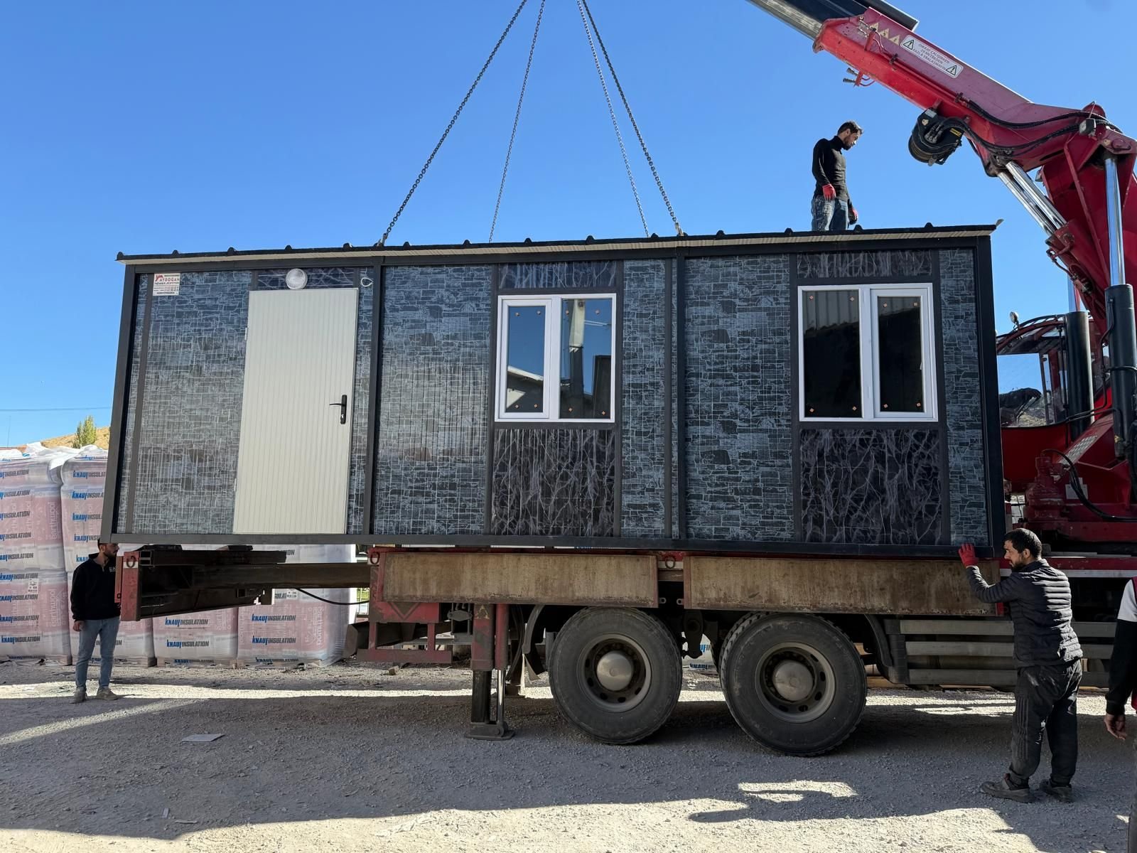 3x7 2 Oda Wc Duş Mutfak Konteyner Ankara - 21m2