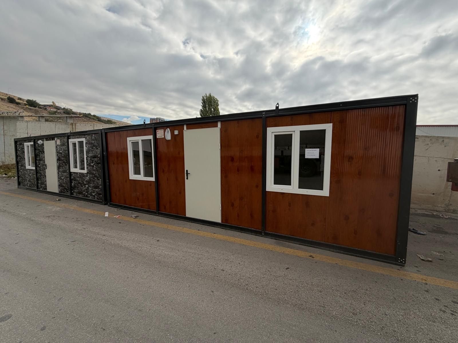 3x7 Tek Oda Wc Duş Mutfak Konteyner Ankara - 21m2