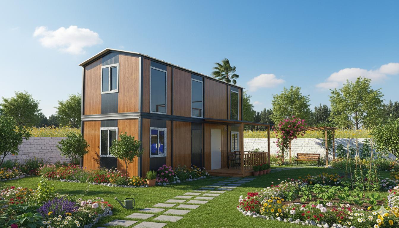 Çift Katlı Konteyner Ev Ankara