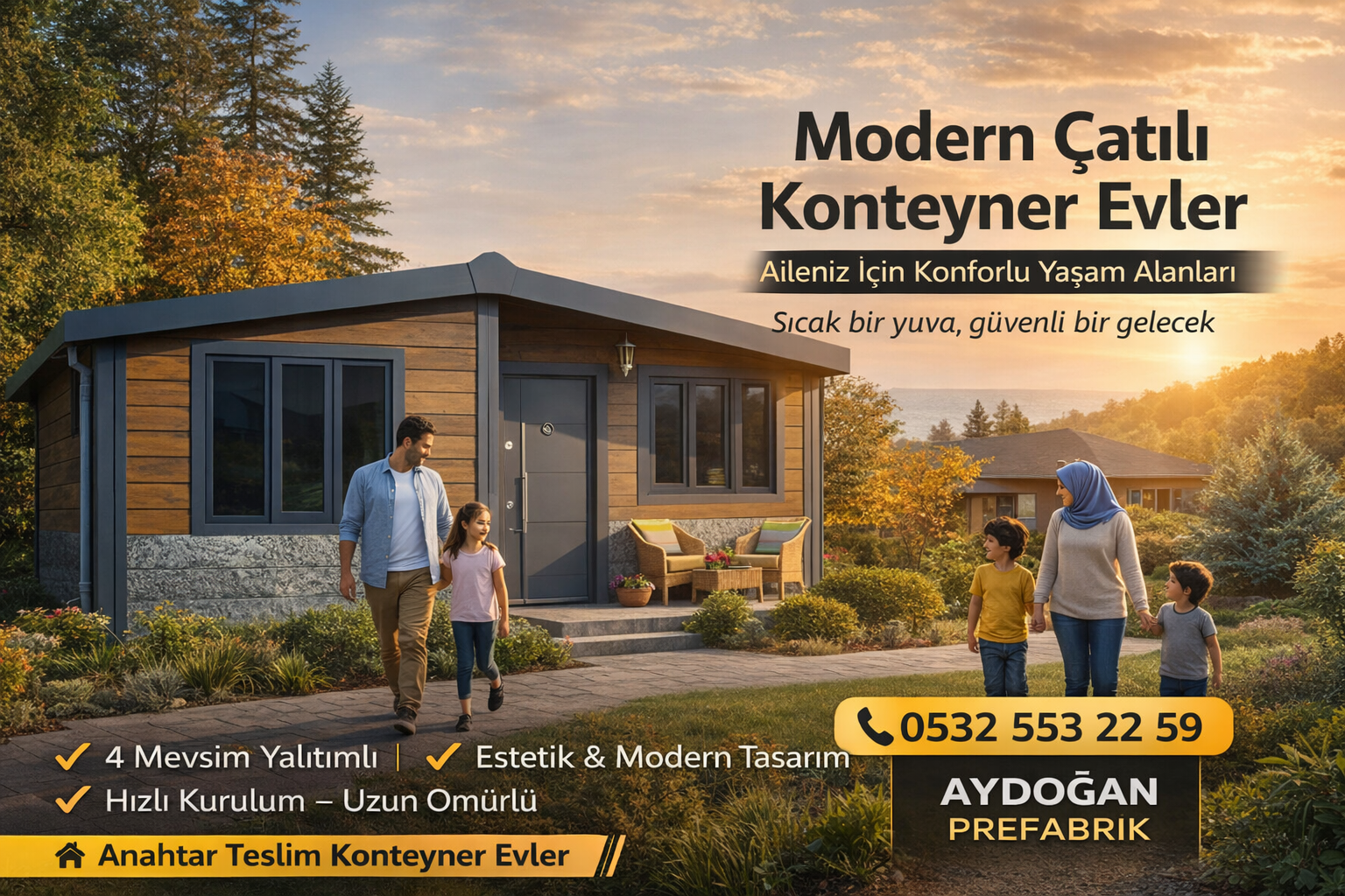 Konteyner Ev Ankara Kampanyası | Ankara Konteyner Fiyatları 2026