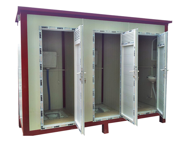 Üçlü Wc Duş Kabin Ankara - Üçlü Wc Duş Konteyneri 